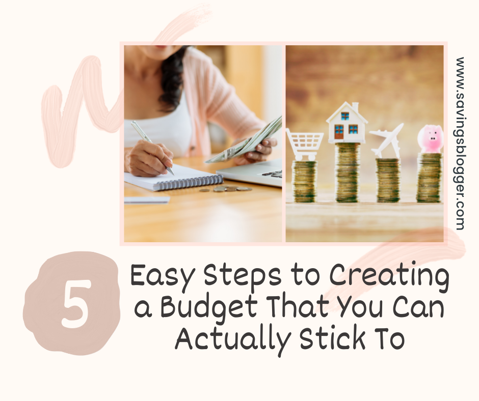 create a budget you can stick to